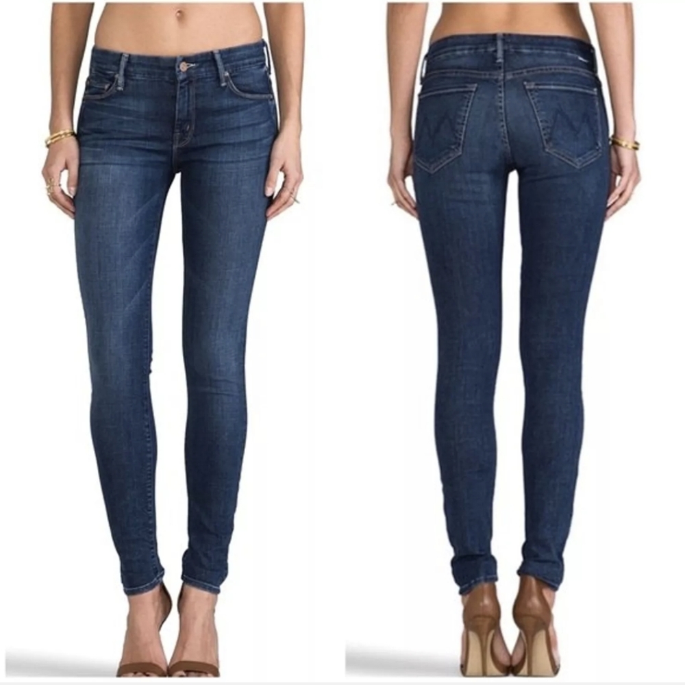 Mother Women's Mid Rise 'The Looker' 'Untouched' Denim Skinny Jeans Size 27